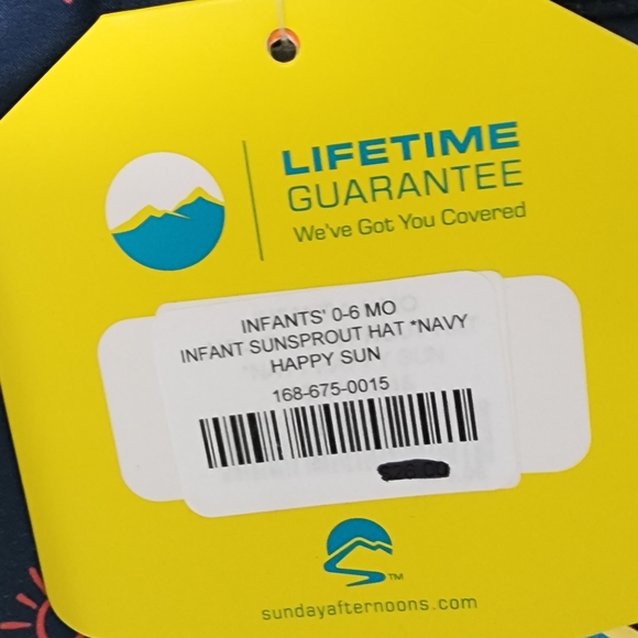 Colorful Sun Patterned Hat - Picture 5 of 8